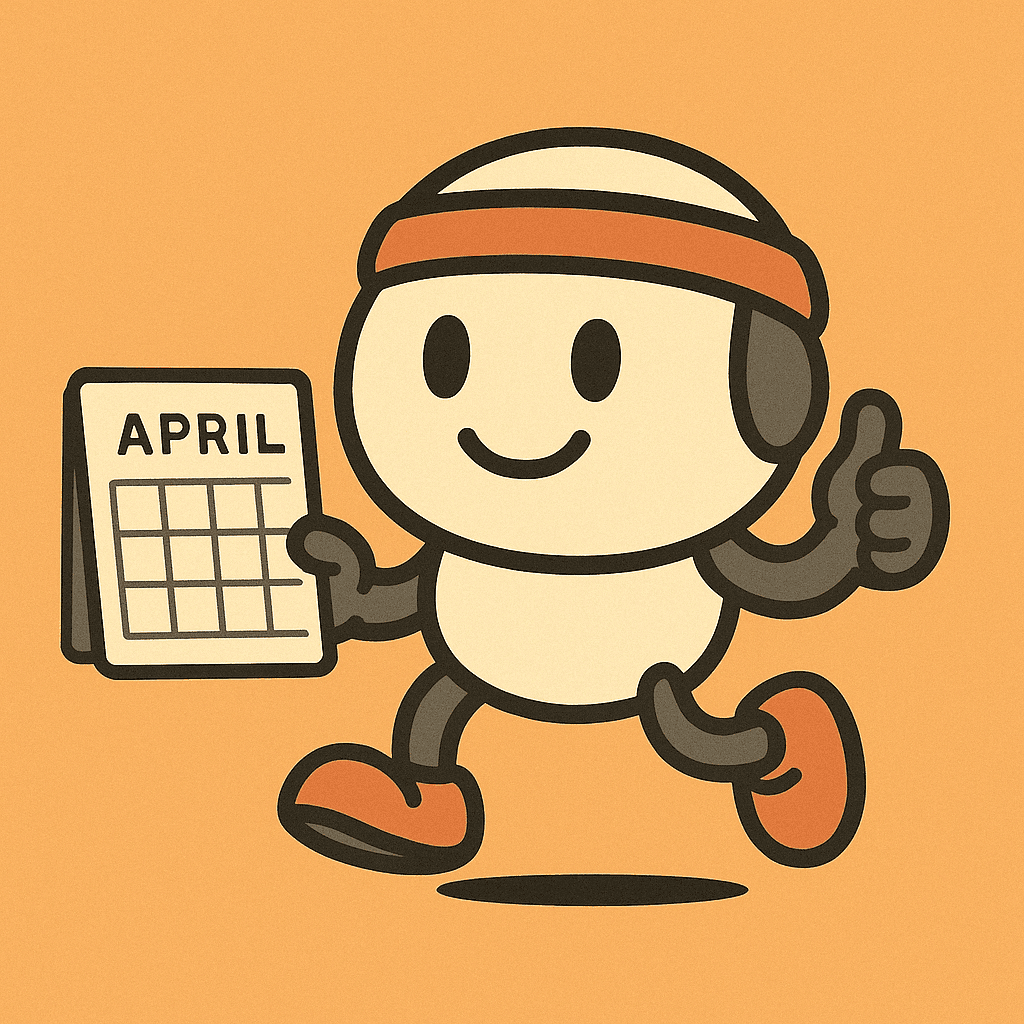 Weekly running plan interface showing mood-based schedule customization